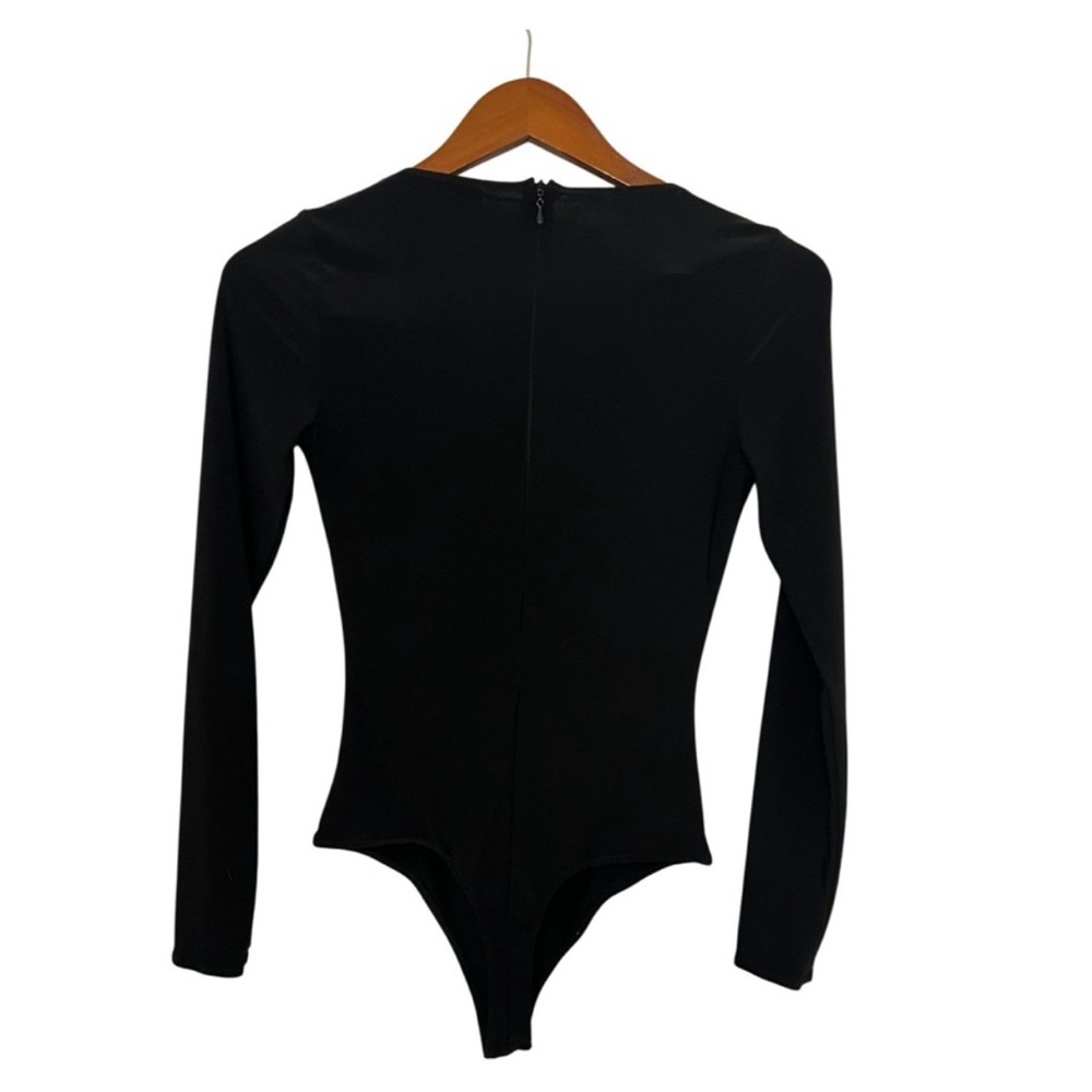 Show Me Your MuMu Black Long Sleeve Bodysuit - Picture 3 of 7